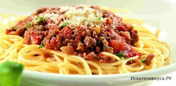Спагетти "по моему рецепту"